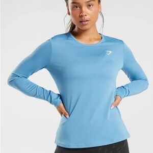 Gymshark Training Long Sleeve Top - Coastal Blue
